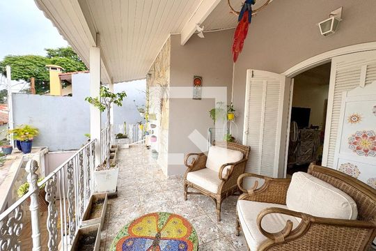 Varanda da Sala principal de casa à venda com 3 quartos, 213m² em Jardim Sao Vicente, Jundiaí