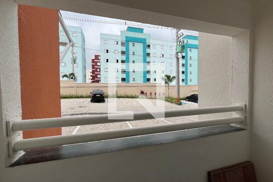 Vista da Sala de apartamento para alugar com 2 quartos, 46m² em Parque Santa Rosa, Suzano