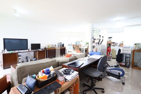 Sala de apartamento à venda com 3 quartos, 140m² em Jardim Ampliacao, São Paulo