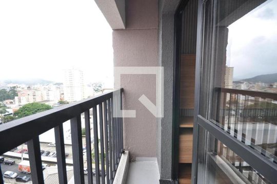 Sacada da Sala de apartamento para alugar com 1 quarto, 38m² em Vila Mazzei, São Paulo
