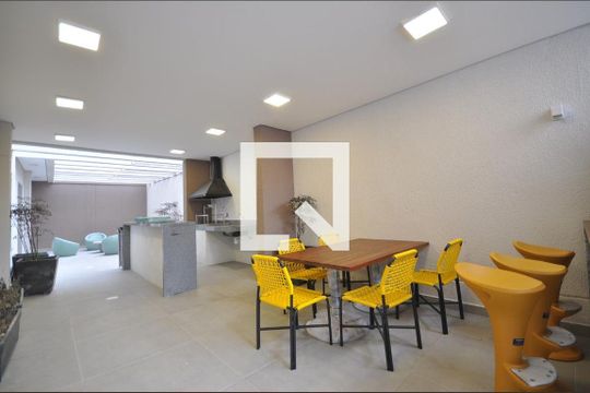 Área comum - Churrasqueira de apartamento para alugar com 1 quarto, 38m² em Vila Mazzei, São Paulo