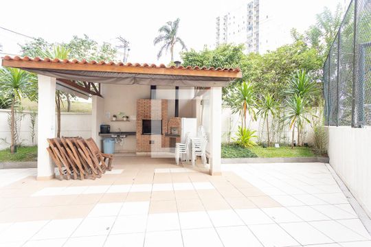 Área comum - Churrasqueira de apartamento à venda com 2 quartos, 65m² em Centro, Diadema