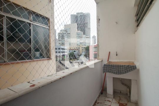Área de Serviço de apartamento à venda com 2 quartos, 80m² em Santo Amaro, São Paulo
