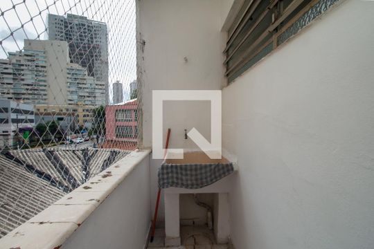 Área de Serviço de apartamento à venda com 2 quartos, 80m² em Santo Amaro, São Paulo