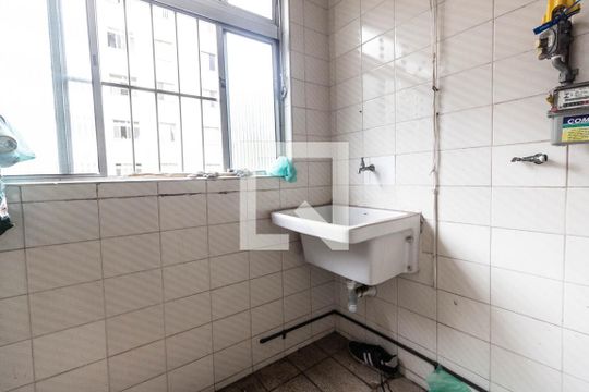 Área de serviço de apartamento à venda com 2 quartos, 51m² em Lauzane Paulista, São Paulo