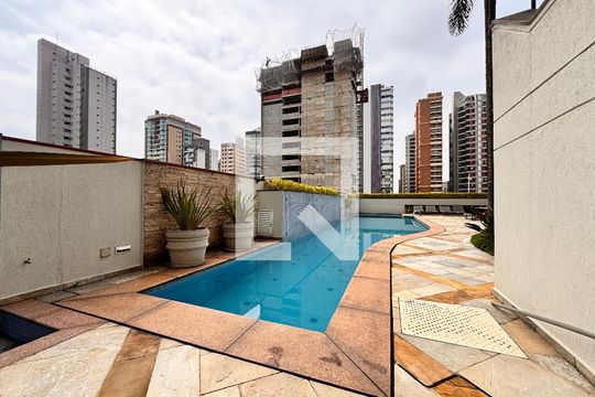 Área comum - Piscina de apartamento à venda com 2 quartos, 104m² em Jardim, Santo André