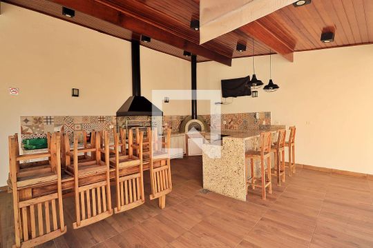 Área comum - Churrasqueira de apartamento à venda com 3 quartos, 176m² em Vila Bastos, Santo André