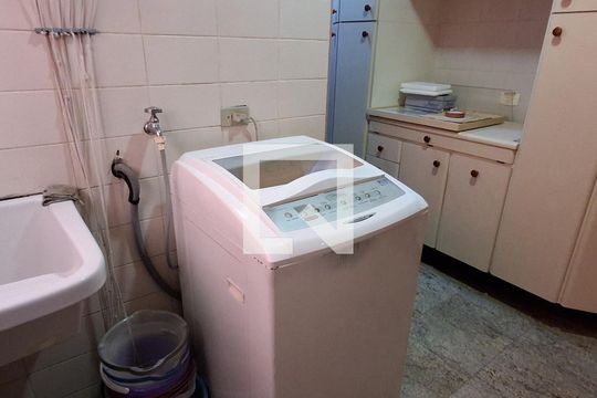 Área de Serviço de apartamento à venda com 4 quartos, 205m² em Vila Caminho do Mar, São Bernardo do Campo