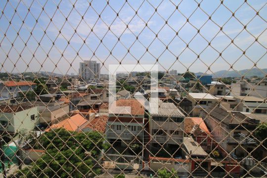 Vista da varanda de apartamento à venda com 2 quartos, 74m² em Irajá, Rio de Janeiro