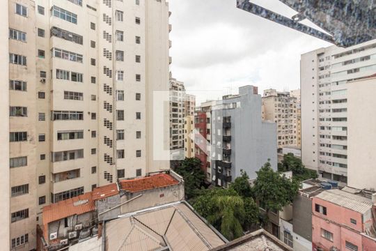 Vista do Studio de kitnet/studio para alugar com 1 quarto, 16m² em Campos Elíseos, São Paulo