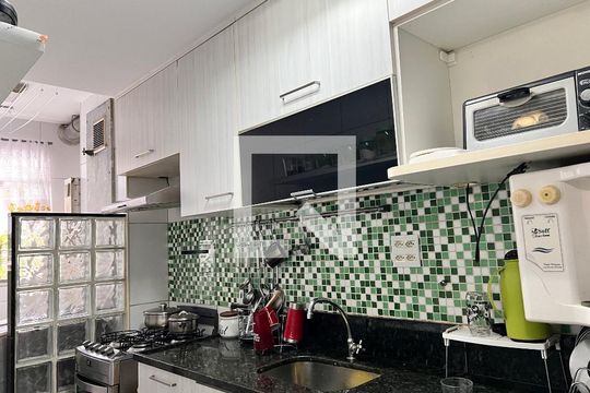 Cozinha de apartamento à venda com 3 quartos, 75m² em Pechincha, Rio de Janeiro