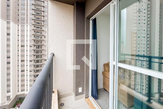 Varanda da Sala de apartamento à venda com 2 quartos, 39m² em Vila São José, São Paulo