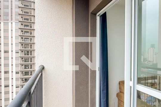 Varanda da Sala de apartamento à venda com 2 quartos, 39m² em Vila São José, São Paulo