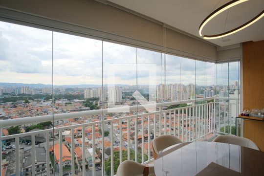 Varanda de apartamento à venda com 3 quartos, 102m² em Tatuapé, São Paulo