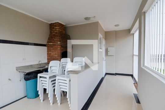 Área comum - Churrasqueira de apartamento para alugar com 2 quartos, 48m² em Vila Alzira, Guarulhos