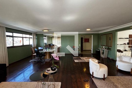 Sala de apartamento à venda com 5 quartos, 390m² em Vila Gilda, Santo André