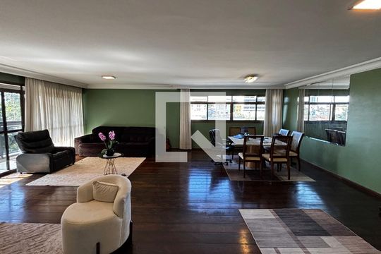 Sala de apartamento à venda com 5 quartos, 390m² em Vila Gilda, Santo André