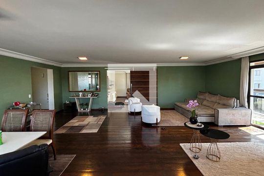 Sala de apartamento à venda com 5 quartos, 390m² em Vila Gilda, Santo André