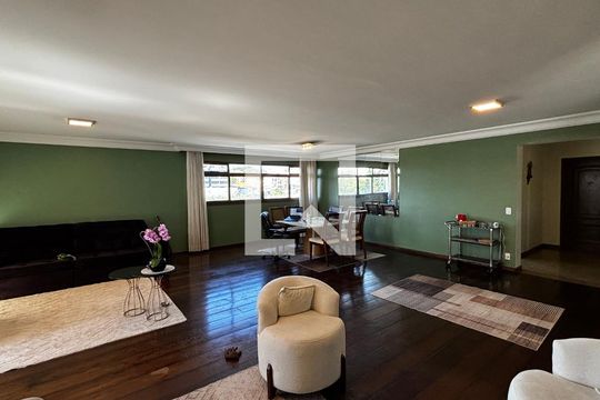 Sala de apartamento à venda com 5 quartos, 390m² em Vila Gilda, Santo André