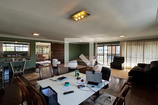 Sala de apartamento à venda com 5 quartos, 390m² em Vila Gilda, Santo André