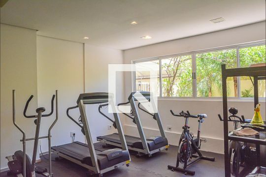Área comum - Academia de apartamento para alugar com 3 quartos, 130m² em Vila Marlene, São Bernardo do Campo