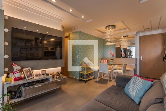 Sala de apartamento para alugar com 2 quartos, 67m² em Passo D’areia, Porto Alegre