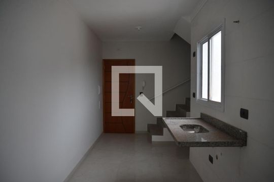 Cozinha de apartamento à venda com 2 quartos, 85m² em Parque das Nações, Santo André