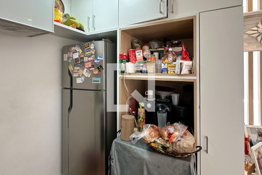 Cozinha de kitnet/studio à venda com 1 quarto, 21m² em Ipanema, Rio de Janeiro