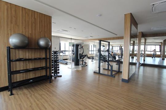 Área Comum - Academia de kitnet/studio para alugar com 1 quarto, 25m² em Vila Olímpia, São Paulo