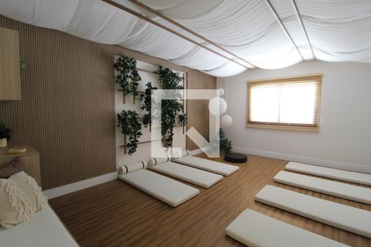 Área Comum - Sala de Yoga de kitnet/studio para alugar com 1 quarto, 25m² em Vila Olímpia, São Paulo