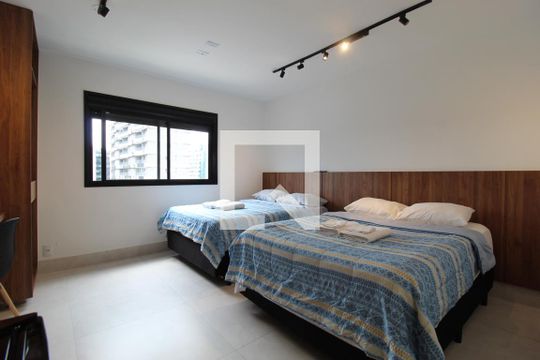 Sala/Quarto de kitnet/studio para alugar com 1 quarto, 25m² em Vila Olímpia, São Paulo