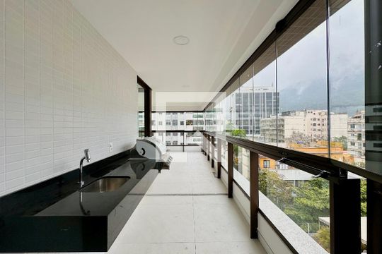 Área de Serviço de apartamento à venda com 3 quartos, 166m² em Botafogo, Rio de Janeiro