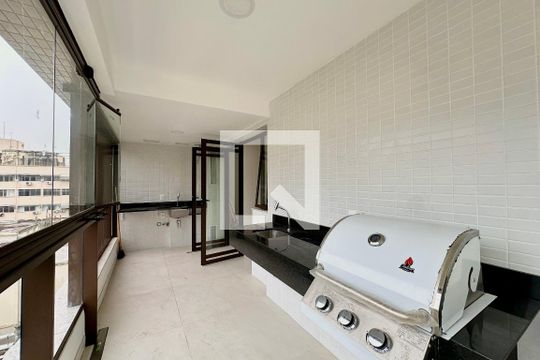 Área de Serviço de apartamento à venda com 3 quartos, 166m² em Botafogo, Rio de Janeiro