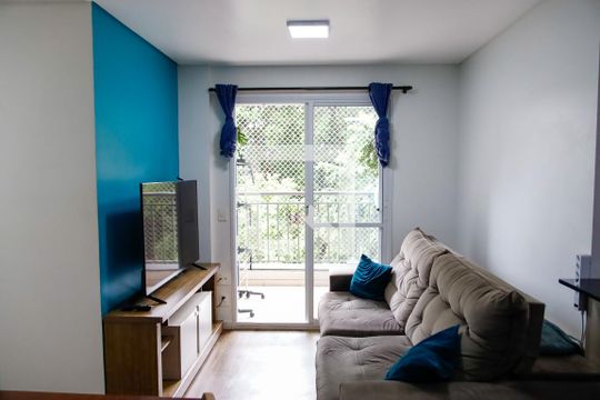 sala de apartamento à venda com 3 quartos, 70m² em Continental, Osasco