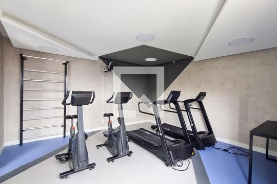 Área comum - Academia de kitnet/studio para alugar com 1 quarto, 25m² em Vila Andrade, São Paulo
