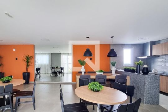 Área comum - Salão de festas de kitnet/studio para alugar com 1 quarto, 25m² em Vila Andrade, São Paulo