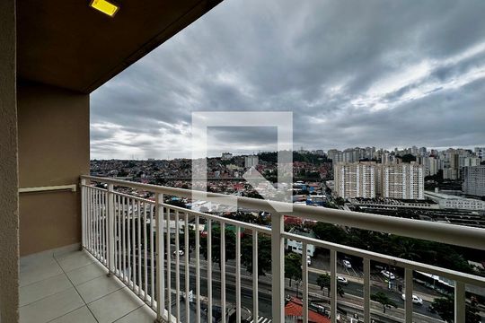 Sacada de apartamento à venda com 1 quarto, 27m² em Vila das Belezas, São Paulo