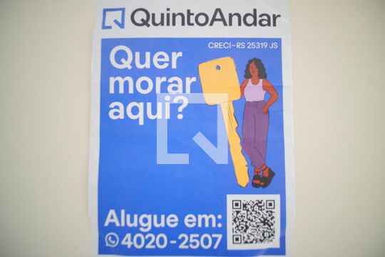 Adesivo de apartamento para alugar com 1 quarto, 70m² em Bom Jesus, Porto Alegre