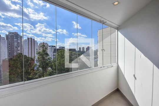 Varanda de apartamento à venda com 3 quartos, 123m² em Vila Andrade, São Paulo