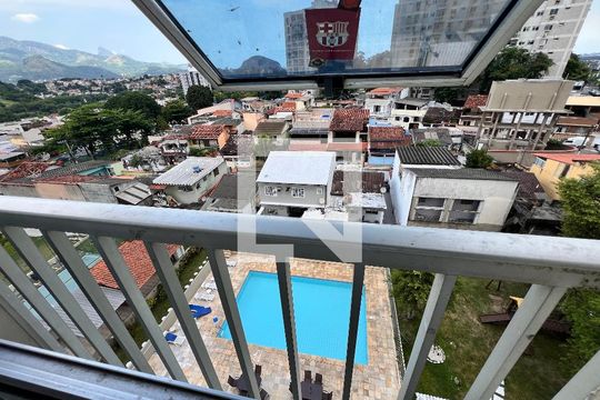 Janela -Sala de apartamento para alugar com 2 quartos, 51m² em Pechincha, Rio de Janeiro
