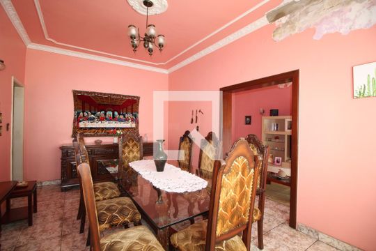 Sala de Jantar de casa para alugar com 3 quartos, 255m² em Taquara, Rio de Janeiro