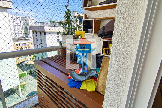 sala - varanda de apartamento à venda com 3 quartos, 114m² em Pechincha, Rio de Janeiro