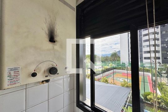 Cozinha e Área de Serviço de apartamento à venda com 2 quartos, 85m² em Recreio dos Bandeirantes, Rio de Janeiro