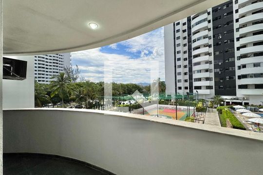 Varanda de apartamento à venda com 2 quartos, 85m² em Recreio dos Bandeirantes, Rio de Janeiro
