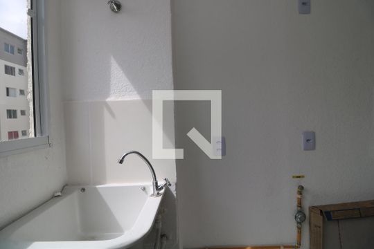 Área de Serviço de apartamento para alugar com 2 quartos, 46m² em Jardim Egle, São Paulo
