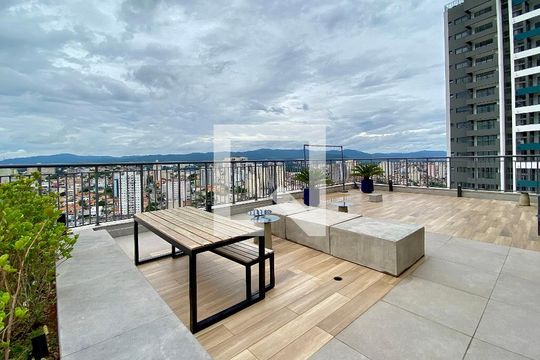Área comum - Terraço de apartamento para alugar com 1 quarto, 28m² em Tucuruvi, São Paulo