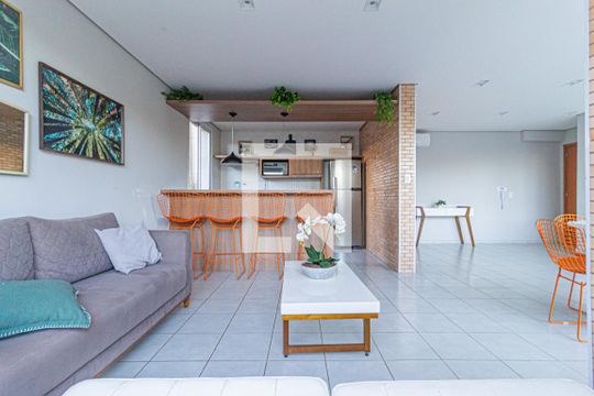 Área comum - Salão de festas de apartamento à venda com 2 quartos, 44m² em Condomínio Amazonas, São Paulo