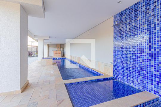 Área comum - Piscina de apartamento à venda com 2 quartos, 44m² em Condomínio Amazonas, São Paulo