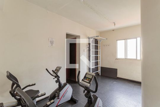 Área comum - Academia de kitnet/studio para alugar com 1 quarto, 40m² em Moema, São Paulo
