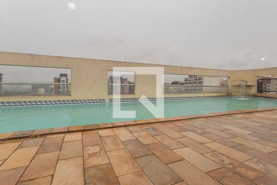 Área comum - Piscina de kitnet/studio para alugar com 1 quarto, 40m² em Moema, São Paulo